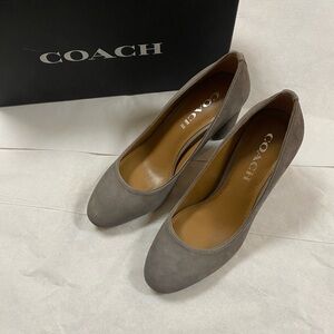Coach georgina pump - grey suede